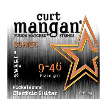 Preview of Curt Mangan 16003 09-46 Light Coated Nickel Wound