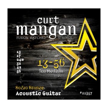 Preview van Curt Mangan 21357 13-56 80/20 Bronze TRU Medium
