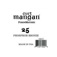 Thumbnail van Curt Mangan 30025 .025 single PhosPhor Bronze