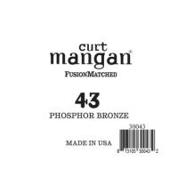 Thumbnail van Curt Mangan 30043 .043 single PhosPhor Bronze