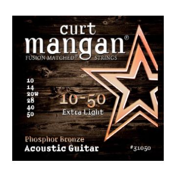 Preview van Curt Mangan 31050 10-50 Extra Light Phosphor bronze