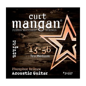 Preview of Curt Mangan 31357 13-56 PhosPhor Bronze TRU Medium