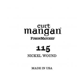 Preview van Curt Mangan 40115 .115 Single Nickel Wound Bass