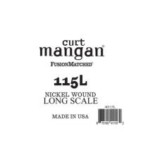 Thumbnail van Curt Mangan 40115L .115 Single Nickel Wound Bass Extra Long