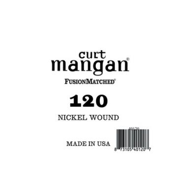 Preview of Curt Mangan 40120 .120 Single Nickel Wound Bass
