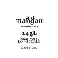Thumbnail van Curt Mangan 40145L .145 Single Nickel Wound Bass Extra Long