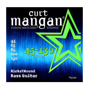 Preview van Curt Mangan 45130 45-130 5 string Nickel Wound