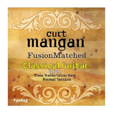 Preview of Curt Mangan 90613 Normal Tension Classical (Clear/Silver)