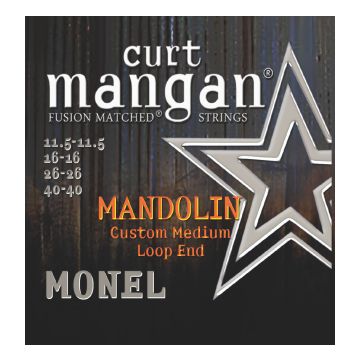 Preview of Curt Mangan 98205 11.5-40 Mandolin Light MONEL