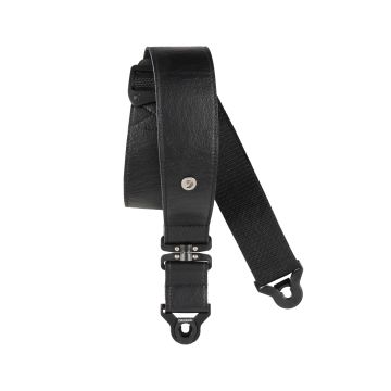 Preview of D'Addario 25BALSV00 Auto Lock Swivel Strap, Black Leather