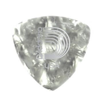 Preview of D&#039;Addario 2CWP2&nbsp; WIDE-PICK-CELLULOID -WHITE PEARL- LIGHT&nbsp;