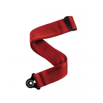 Preview of D&#039;Addario 50BAL11 Auto Lock Guitar Strap - Blood Red