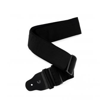 Preview of D&#039;Addario 75B000 Bass Guitar Strap, Black, 3 Inches Wide
