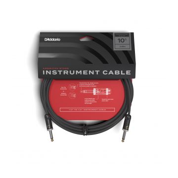 Preview of D&#039;Addario AMSG-10 American Stage Instrument Cable, 10 feet