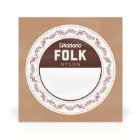 Thumbnail of D&#039;Addario BES031W Folk Nylon Guitar Single String, Silver Wound, Ball End, .031