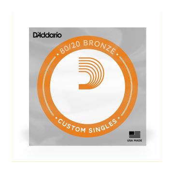 Preview of D&#039;Addario BW039 Bronze Wound Acoustic Guitar Single String, .039