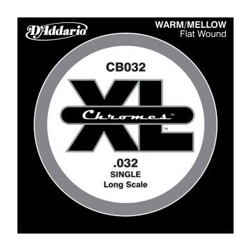 Preview of D&#039;Addario CB032 Chromes .032 single Long scale
