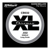 Thumbnail van D&#039;Addario CB032 Chromes .032 single Long scale