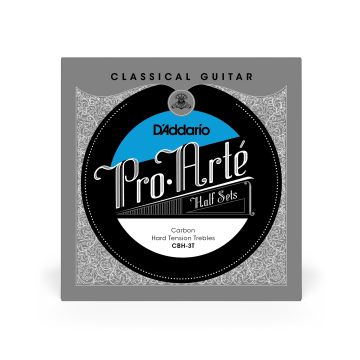Preview of D&#039;Addario CBH-3T Treble Half Set Hard Tension , Pro-Art&eacute; Carbon Classical Guitar Strings