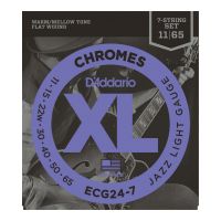Thumbnail van D&#039;Addario ECG24-7 Chromes Light 7 string