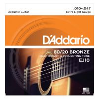 Thumbnail van D&#039;Addario EJ10 Extra Light - 80/20 Bronze