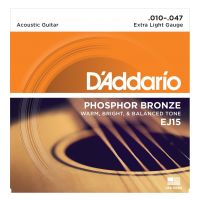 Thumbnail of D&#039;Addario EJ15 Extra Light - Phosphor bronze