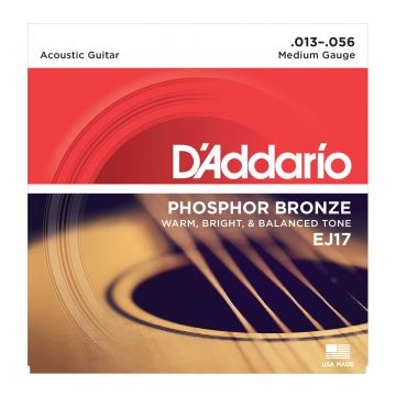 Preview van D&#039;Addario EJ17 Medium - Phosphor bronze