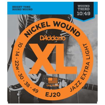 Preview of D&#039;Addario EJ20 XL nickelplated steel