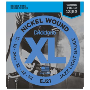 Preview of D&#039;Addario EJ21 XL nickelplated steel