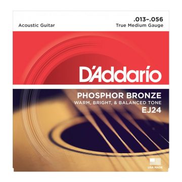 Preview van D&#039;Addario EJ24 True Medium DADGAD Phosphor bronze