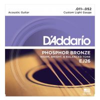 Thumbnail van D&#039;Addario EJ26 Custom Light - Phosphor bronze