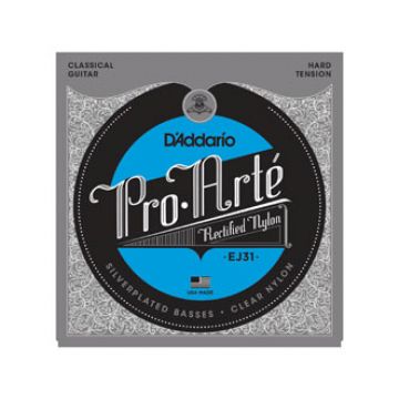 Preview of D&#039;Addario EJ31 Pro-Art&eacute; Rectified Trebles, Hard Tension