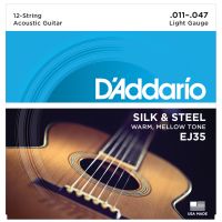 Thumbnail of D&#039;Addario EJ35 Silk &amp; Steel 12-String Folk, 11-47