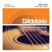 Thumbnail van D&#039;Addario EJ41 Extra Light Phosphor bronze