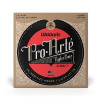 Thumbnail of D&#039;Addario EJ45-7 Normal Tension 7-String, Pro-Art&eacute; Nylon Classical Guitar Strings