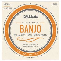 Thumbnail of D&#039;Addario EJ55 5-String Banjo, Phosphor Bronze, Medium, 10-23