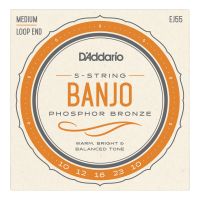 Thumbnail van D&#039;Addario EJ55 5-String Banjo, Phosphor Bronze, Medium, 10-23