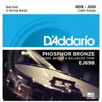 Thumbnail of D&#039;Addario EJ69B Banjo Ball End Phosphor Bronze Lg