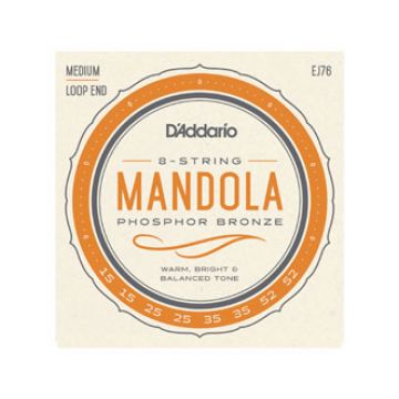 Preview of D&#039;Addario EJ76 Phosphor Bronze Mandola Strings, Medium, 15-52
