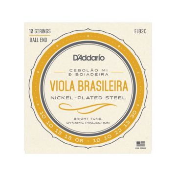 Preview van D&#039;Addario EJ82C Viola Brasileira Set, Cebolao Mi and Boiadeira