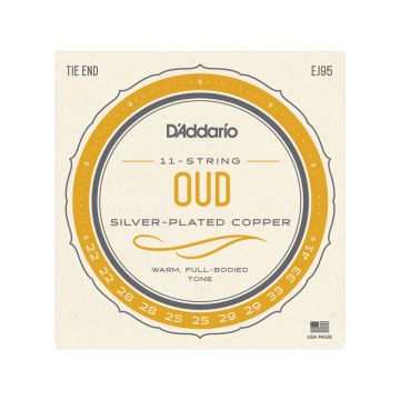 Preview of D&#039;Addario EJ95 Oud Oud Silverplated Copper Wound