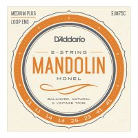Thumbnail van D&#039;Addario EJM75C Monel Mandolin Strings, Medium Plus, 11-41