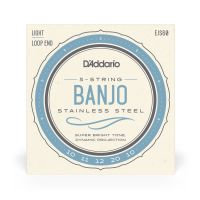 Thumbnail of D&#039;Addario EJS60 5-String Banjo Strings, Stainless Steel, Light, 9-20