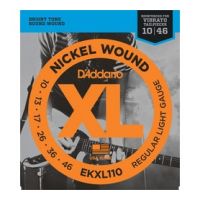Thumbnail van D&#039;Addario EKXL110 Reinforced regular light XL nickel wound