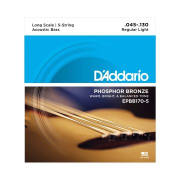 Preview of D&#039;Addario EPBB170-5 Phosphor bronze