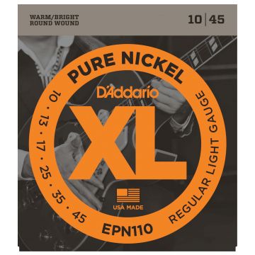 Preview van D&#039;Addario EPN110 XL Pure Nickel Regular Light
