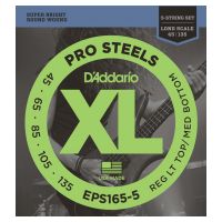 Thumbnail van D&#039;Addario EPS165-5 XL ProSteels Regular Light Top/Medium Bottom