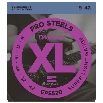 Preview of D&#039;Addario EPS520 XL ProSteels Super Light