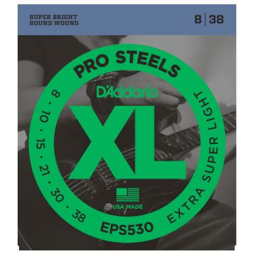 Preview van D&#039;Addario EPS530 XL ProSteels Extra Super Light