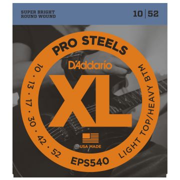 Preview van D&#039;Addario EPS540 XL ProSteels Light Top/Heavy Bottom